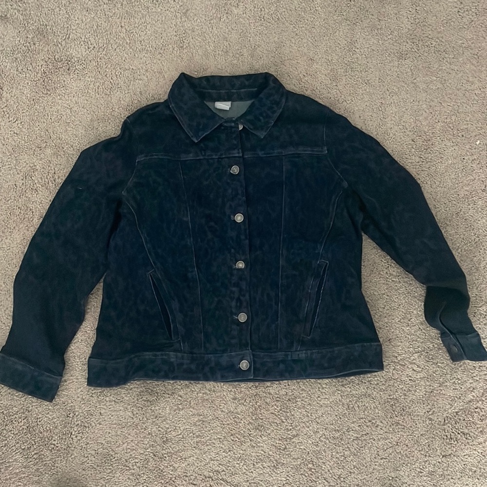 Chico’s Jean Jacket Size 12/14 (Chico’s size 2)